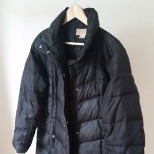 Black Down Coat
